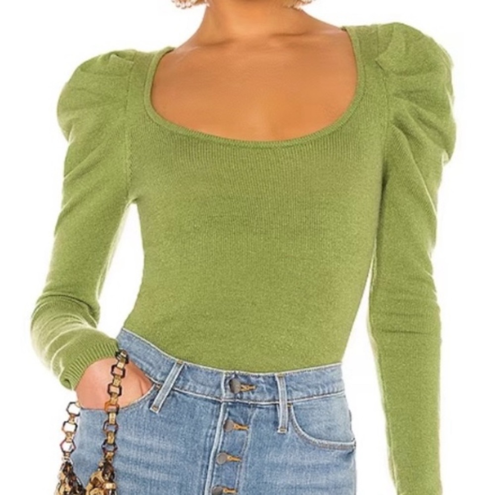 LPA Green sweater